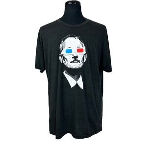 Chive Tees Bill Murray 3D Glasses XXL Black